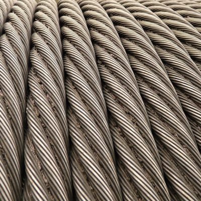 Imagen de cerca de lineas de vida apiladas