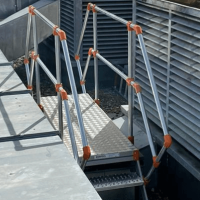 instalacion de salto de lobo en cubierta